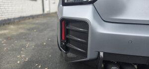 Cstar Voll Carbon Einsätze Stoßstange Hinten Luftauslass passend für BMW G87 M2