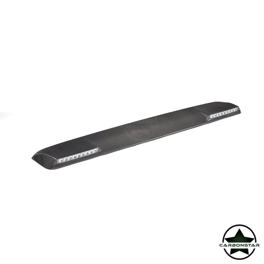 Cstar Carbon Gfk Spoiler Dachspoiler LED Top vorne für Mercedes Benz G Klasse W463A