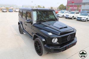 Cstar Carbon Gfk Spoiler Dachspoiler LED Top vorne für Mercedes Benz G Klasse W463A