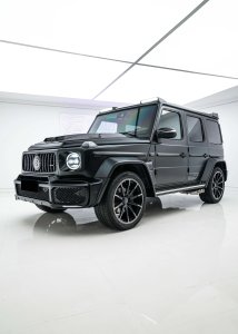 Cstar Voll Carbon Spoiler Dachspoiler LED B vorne für Mercedes Benz G Klasse W463A