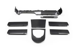 Cstar Dry Carbon + ABS Austausch Innenraumleisten 8tlg. für Mercedes Benz ALLE W463A (W464) G63 AMG G Klasse