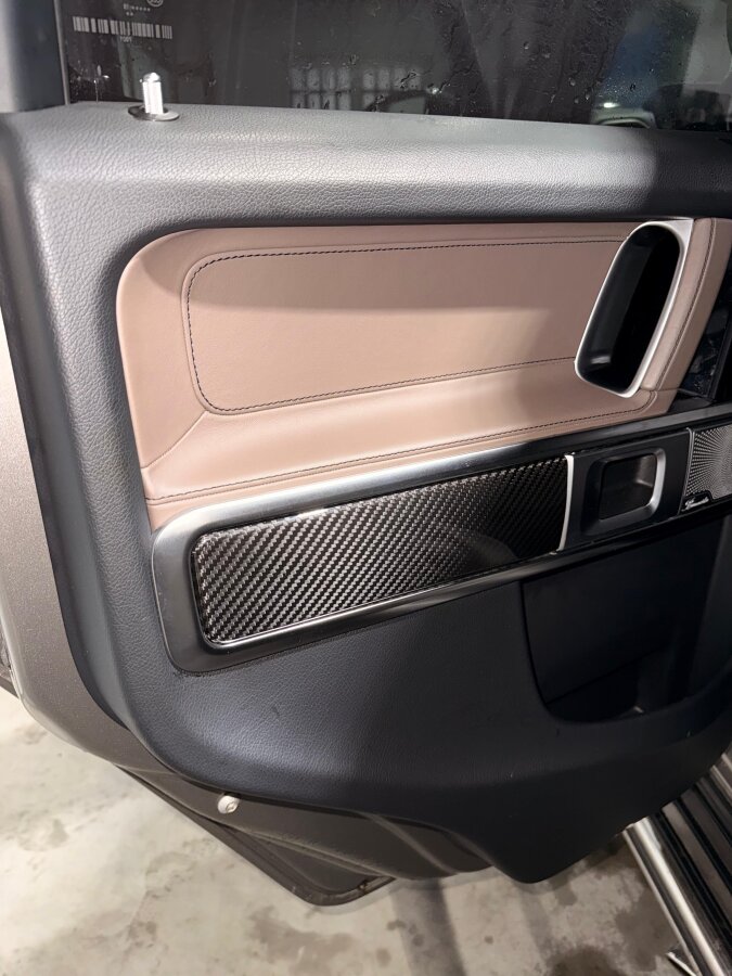 Cstar Carbon + ABS Austausch Innenraumleisten 10tlg. für Mercedes Benz ALLE W463A (W464) G63 AMG G Klasse
