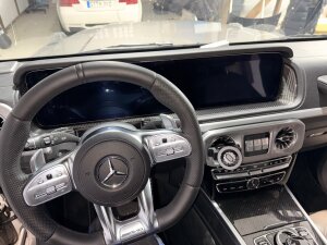 Cstar Carbon + ABS Austausch Innenraumleisten 10tlg. für Mercedes Benz ALLE W463A (W464) G63 AMG G Klasse