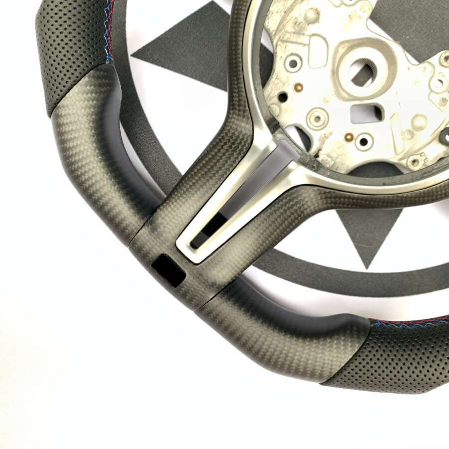 Cstar Carbon Lenkrad Matt passend für BMW M2 F87 M3 F80 M4 F82 F83 F20 F21 F22 F23 F30 F31 F32 F33 F36