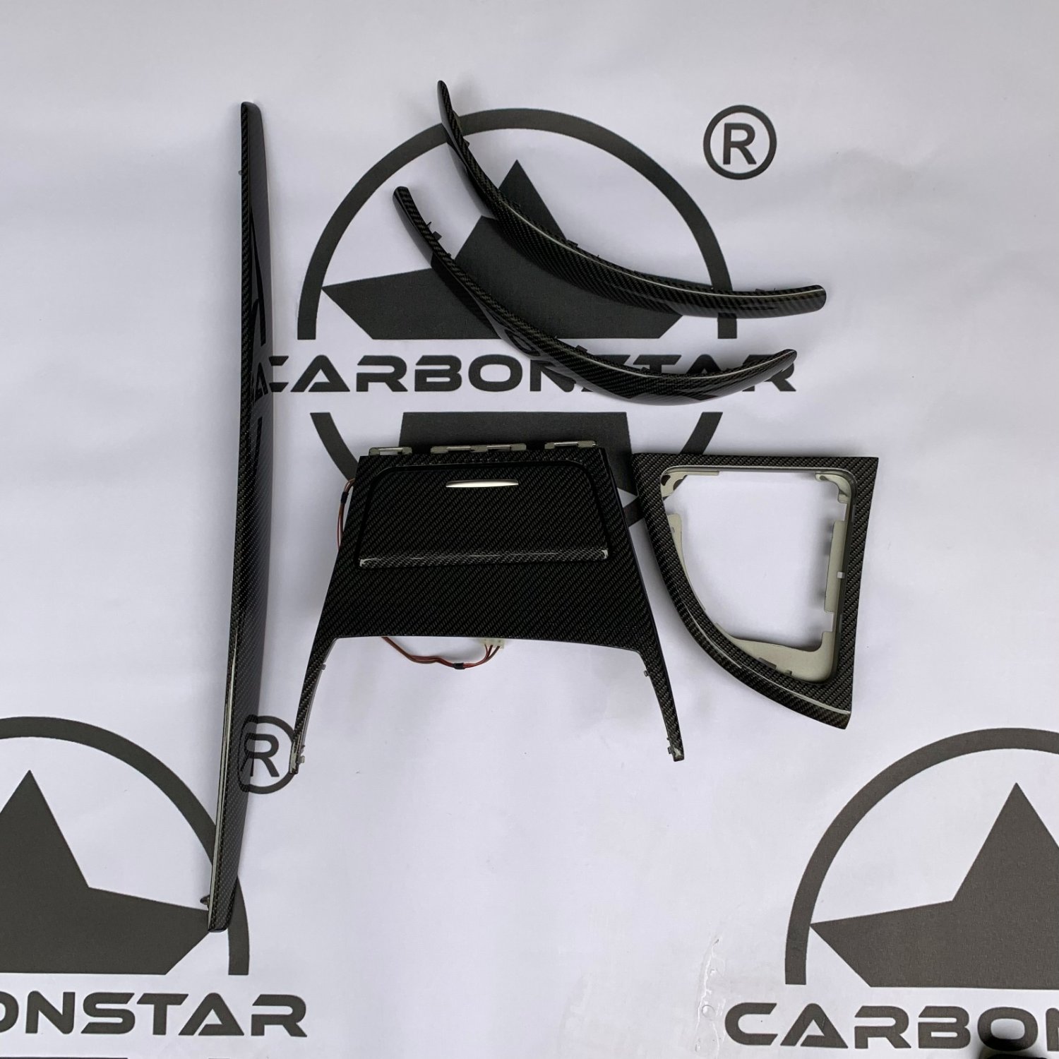 Cstar Carbon Interieurleisten Dekorleisten für BMW E81 E82 E88 auch 1M