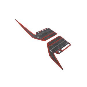 Cstar Voll Carbon Einsätze Stoßstange Hinten Luftauslass V2 passend für BMW G87 M2