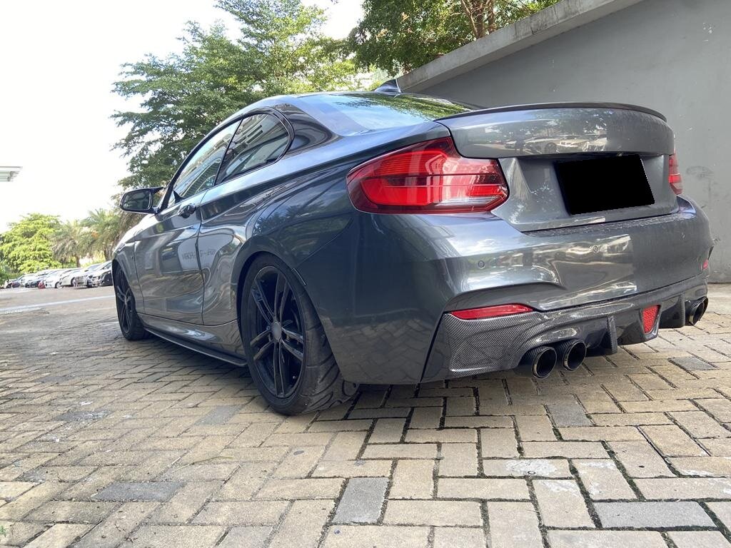 Carbon Diffusor Hinten Heckdiffusor Spoiler Für BMW 2ER F23 F22 220i M
