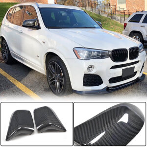 Cstar Carbon ABS Spiegelkappen passend für BMW X3 F25 X4 F26 X5 F15 X6 F16