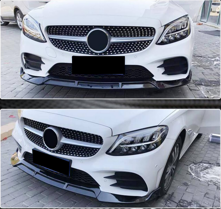 Cstar Carbon Gfk Frontlippe für Mercedes Benz W206 Limo / Coupe
