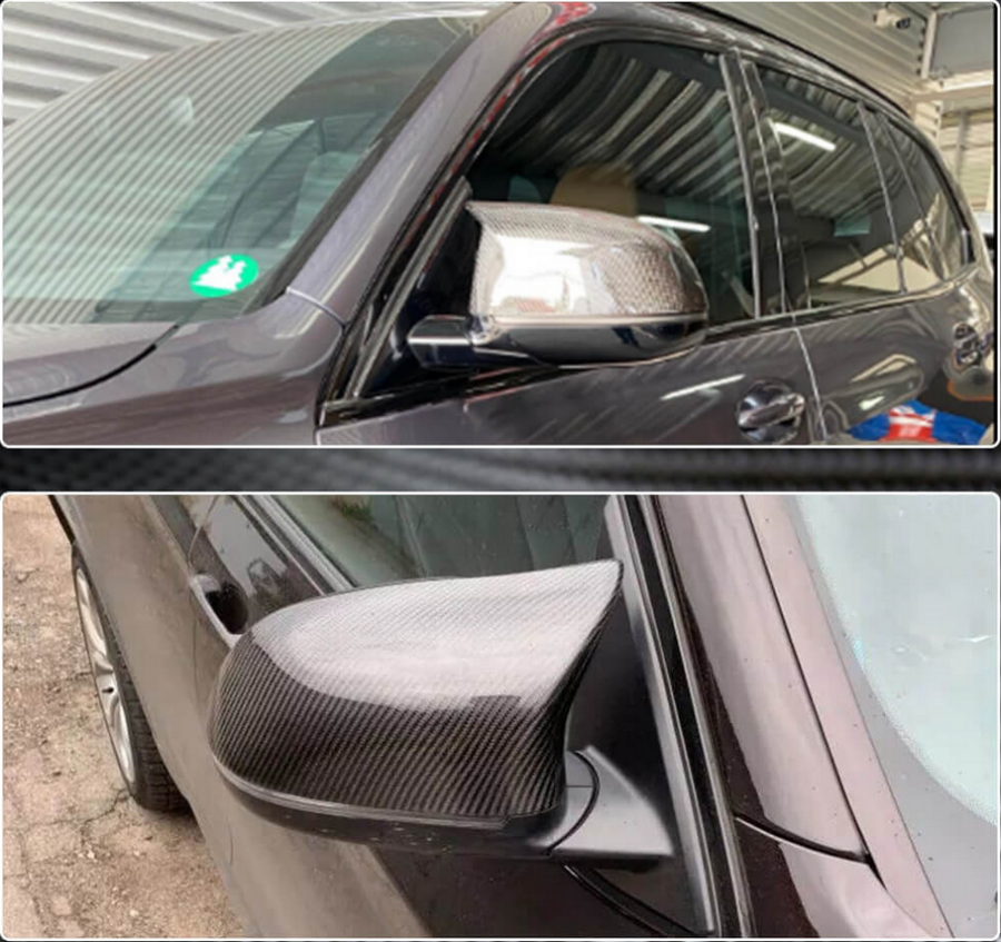 Cstar Carbon ABS Spiegelkappen passend für BMW X3 G01 X4 G02 X5 G05 X6 G06