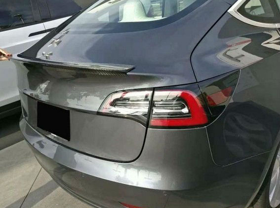 Cstar Carbon Gfk Heckspoiler für Tesla Model 3