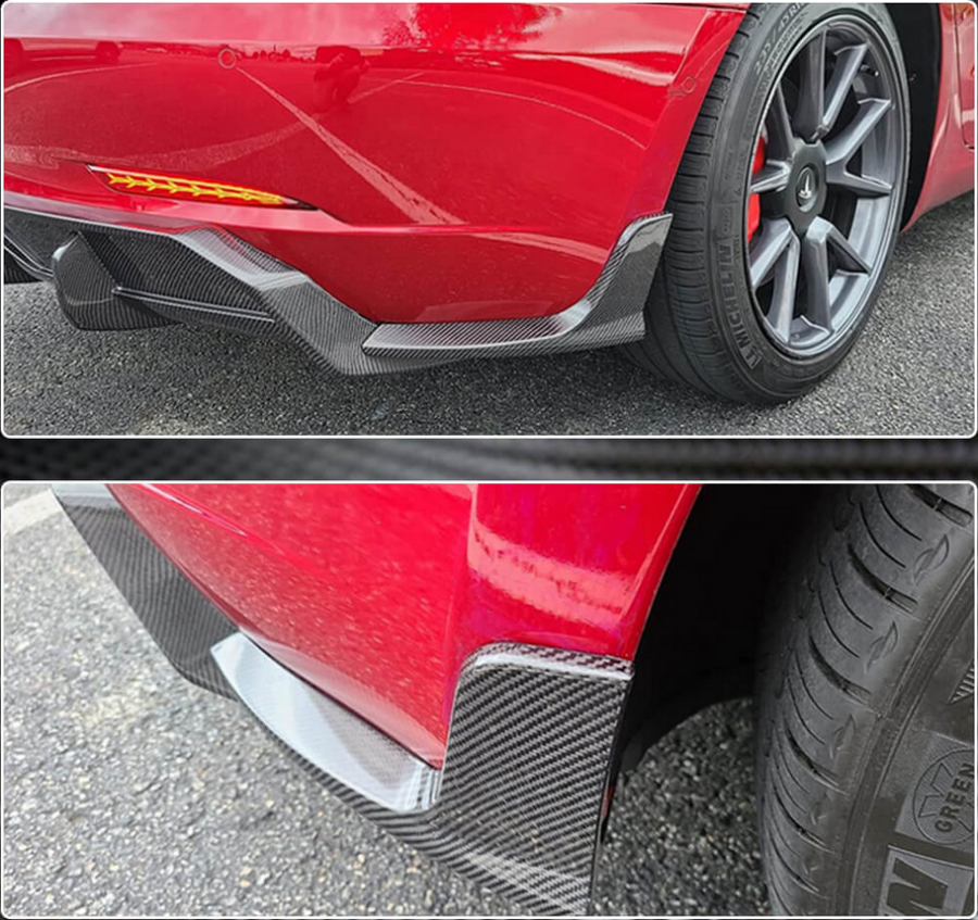 Cstar Carbon Gfk Splitter Stoßstange hinten...