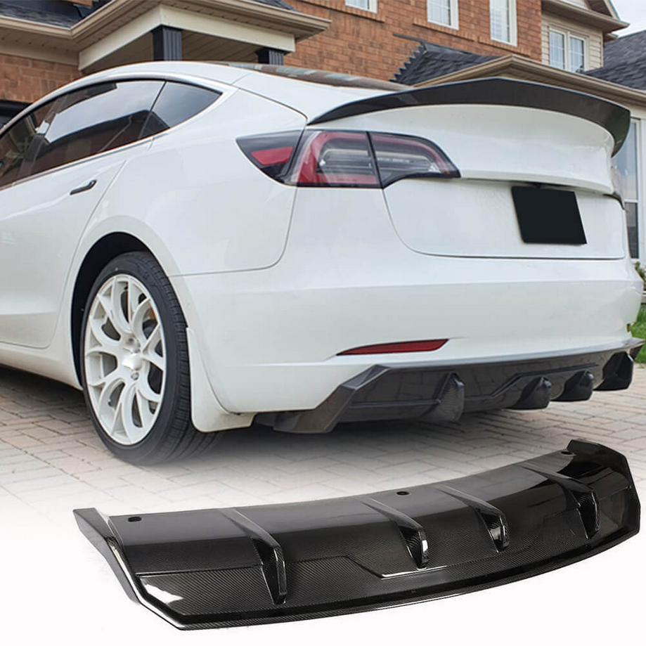 Cstar Carbon Gfk Heckdiffusor Diffusor für Tesla Model 3