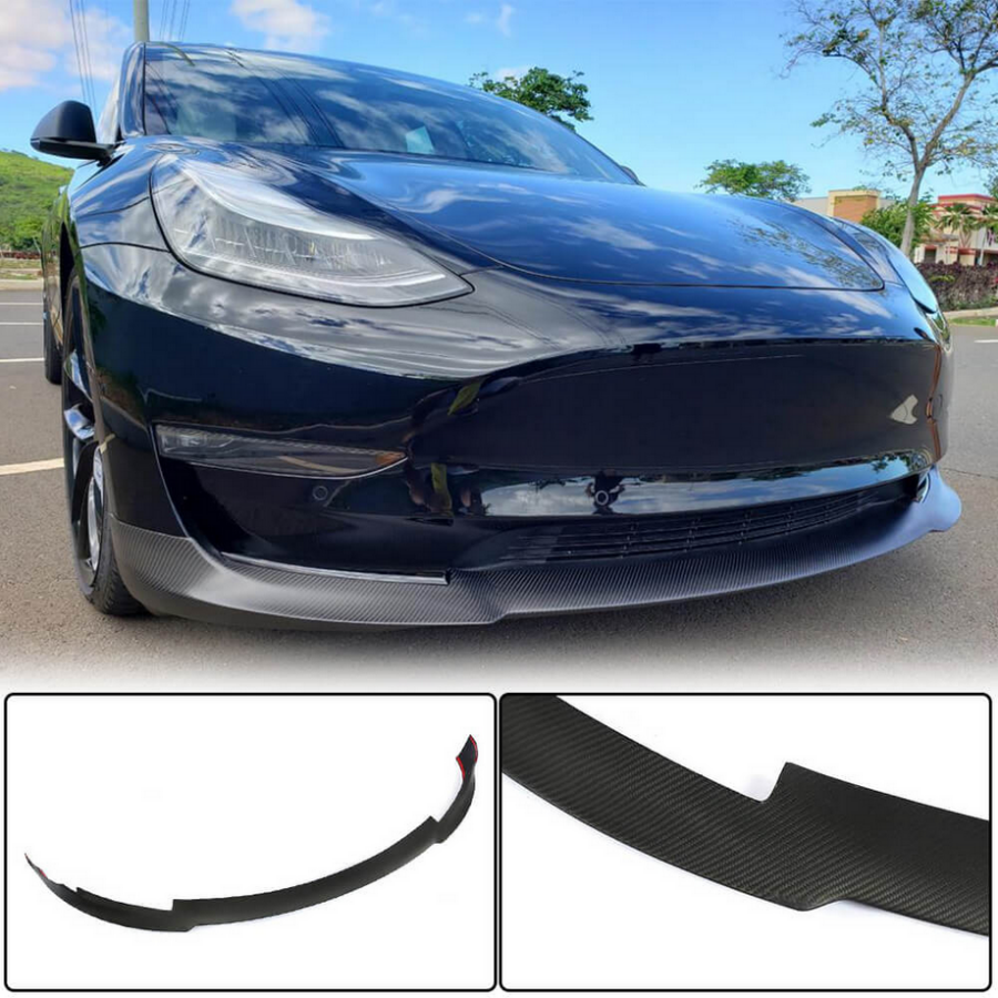 Cstar Carbon Gfk Frontlippe T für Tesla Model 3