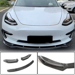 Cstar Carbon Gfk Frontlippe CS für Tesla Model 3