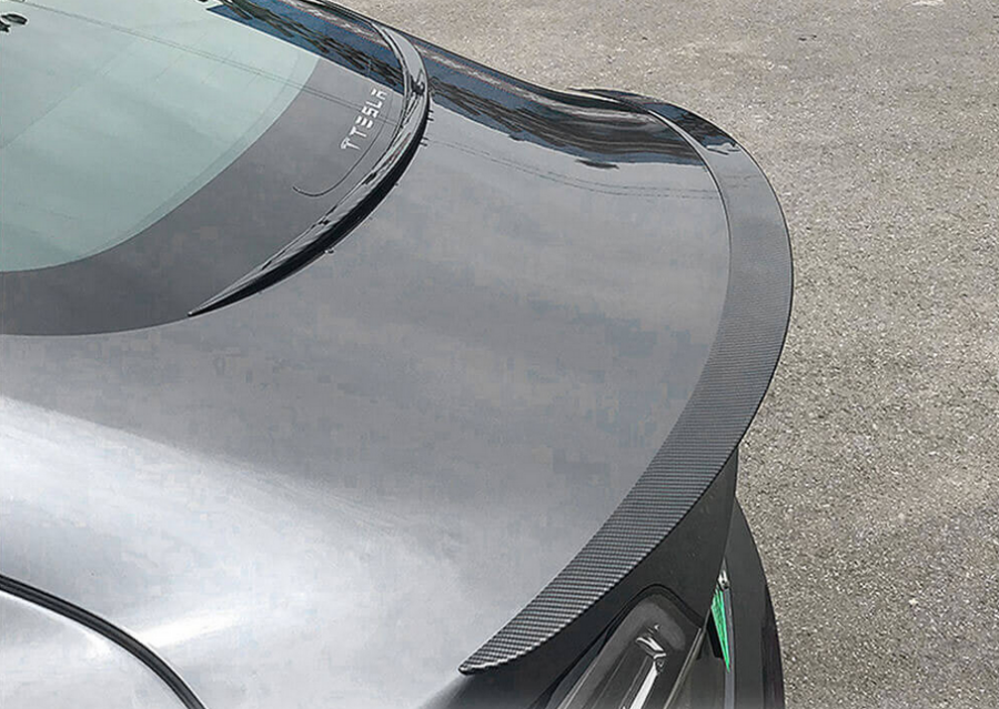 Cstar Carbon Gfk Heckspoiler Performance für Tesla...