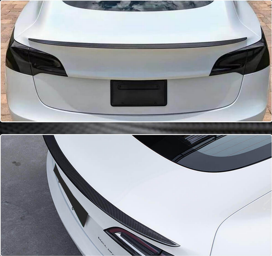 Cstar Carbon Gfk Heckspoiler Performance für Tesla Model 3