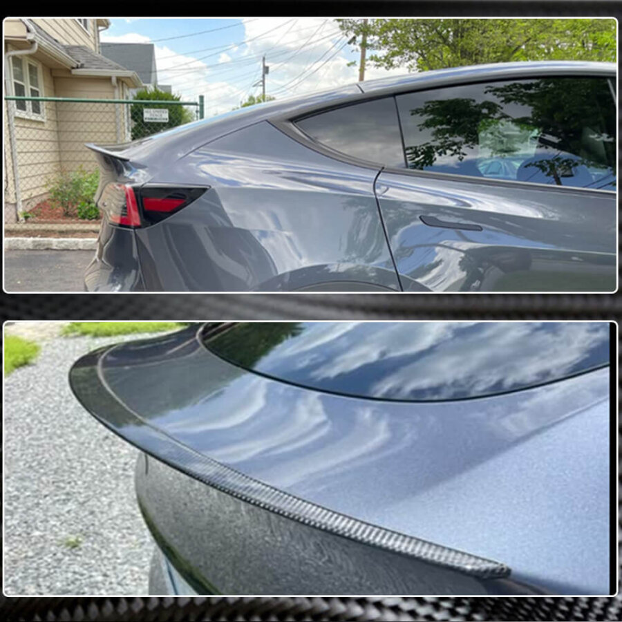 Cstar Dry Carbon Heckspoiler Performance für Tesla Model 3