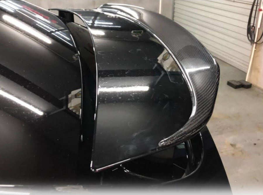 Cstar Carbon Gfk Heckspoiler Revozport für Tesla...