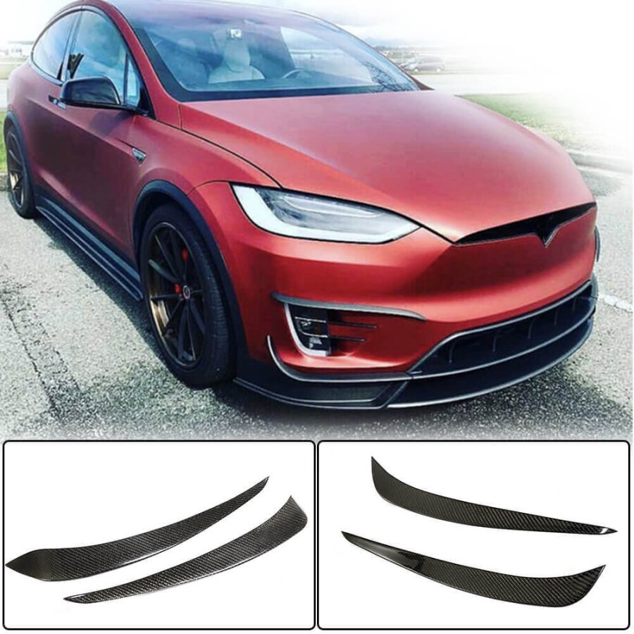 Cstar Carbon Gfk Canards Fins Revozport für Tesla...