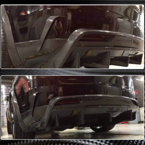 Cstar Carbon Gfk Fins Canards hinten Revozport für Tesla Model X