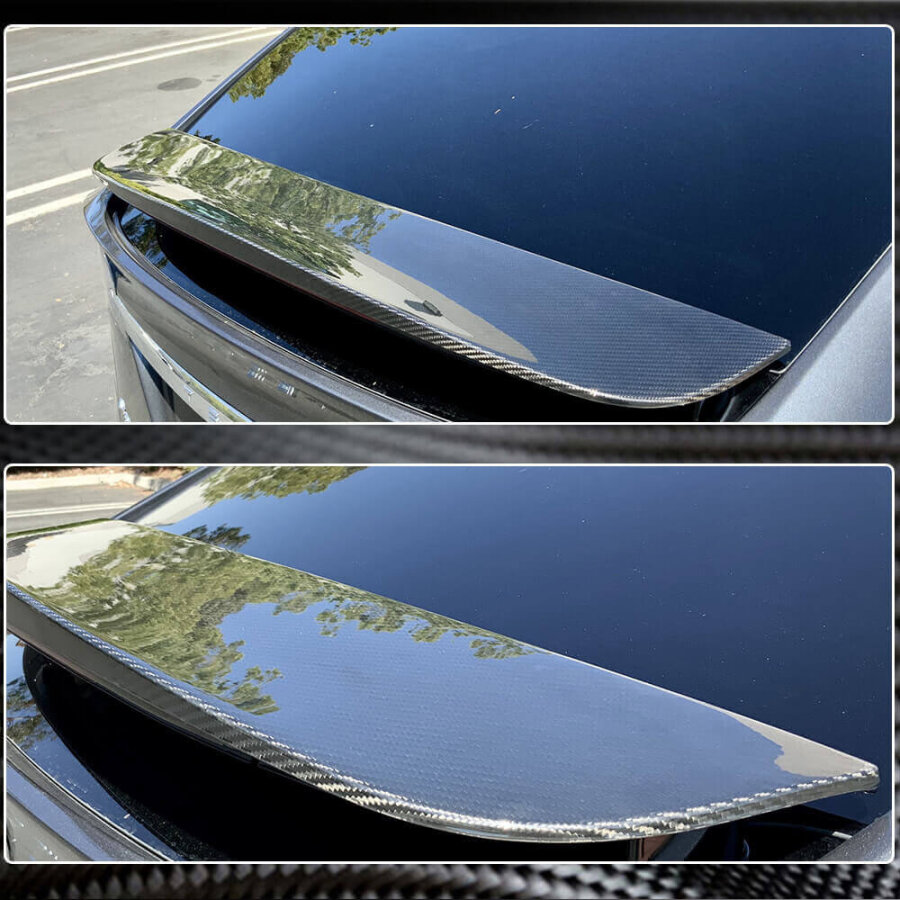 Cstar Carbon Gfk Heckspoiler für Tesla Model X