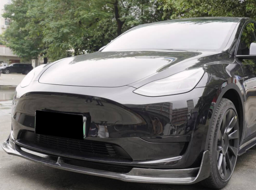 Cstar Carbon Gfk Frontlippe J für Tesla Model Y