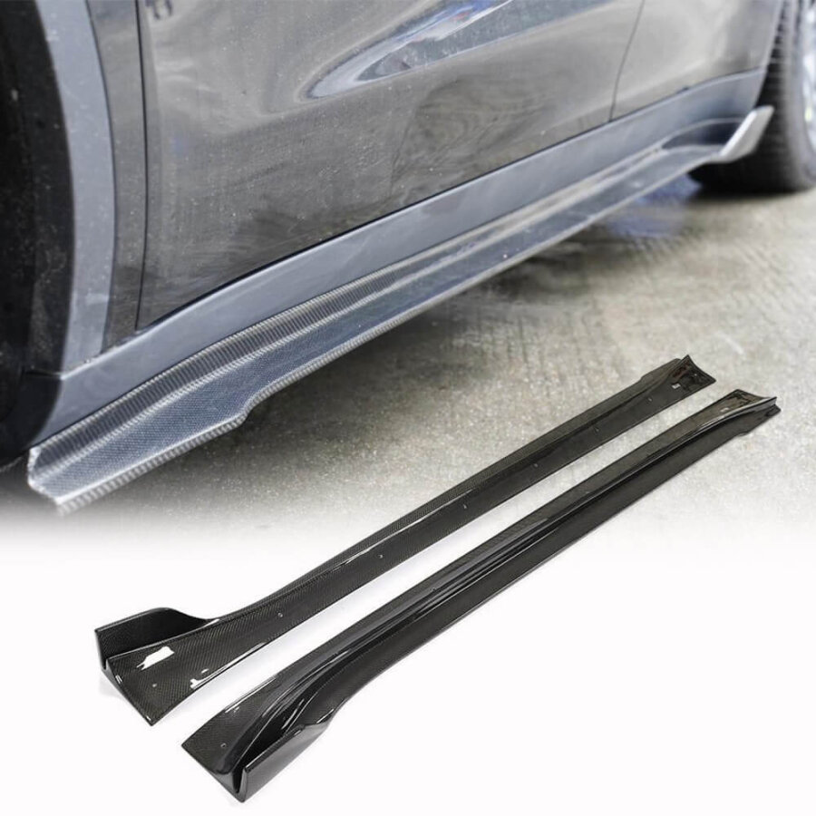 Cstar Carbon Gfk Seitenschweller V für Tesla Model Y