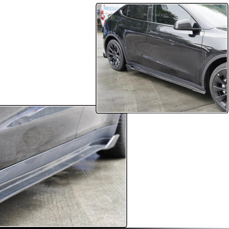 Cstar Carbon Gfk Seitenschweller V für Tesla Model Y