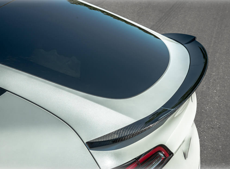 Cstar Carbon Gfk Heckspoiler V2 für Tesla Model Y