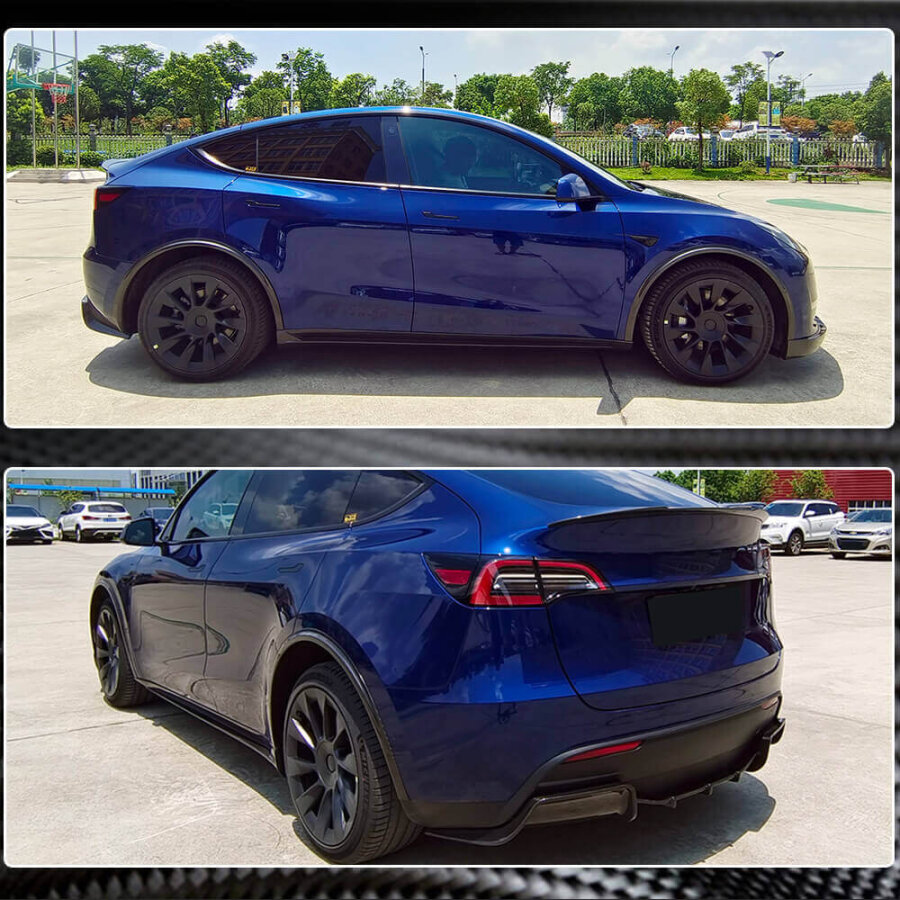 Cstar Voll Carbon Seitenschweller J für Tesla Model Y