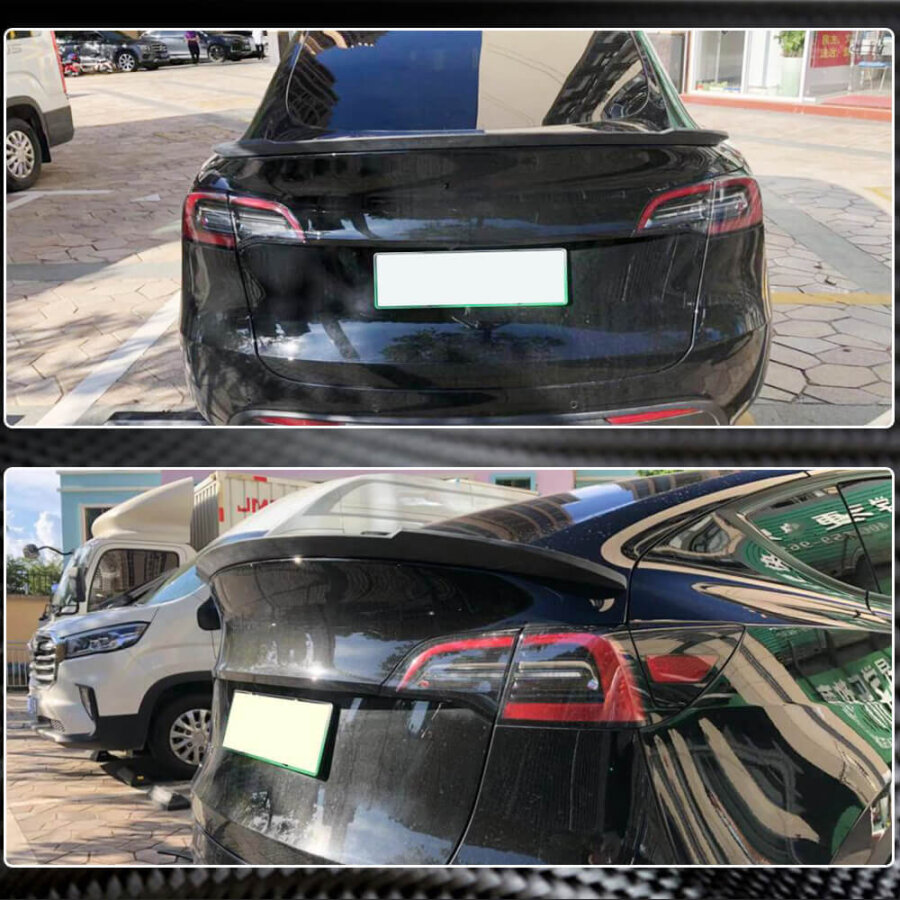 Cstar Voll Carbon Heckspoiler für Tesla Model Y