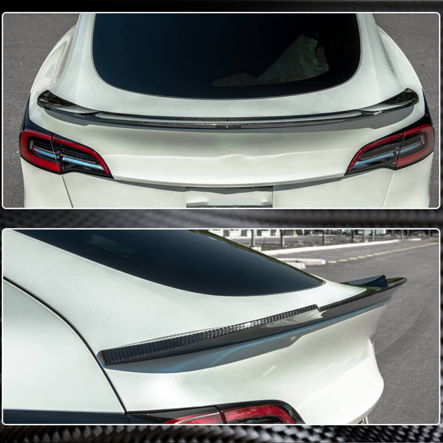 Cstar Voll Carbon Heckspoiler für Tesla Model Y