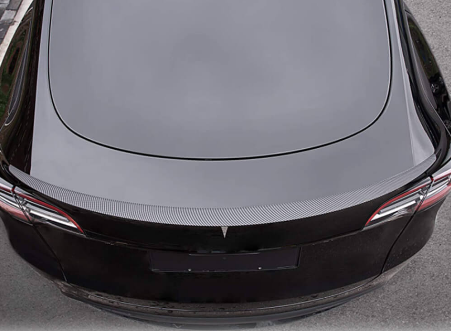 Cstar Voll Carbon Heckspoiler Slim für Tesla Model Y