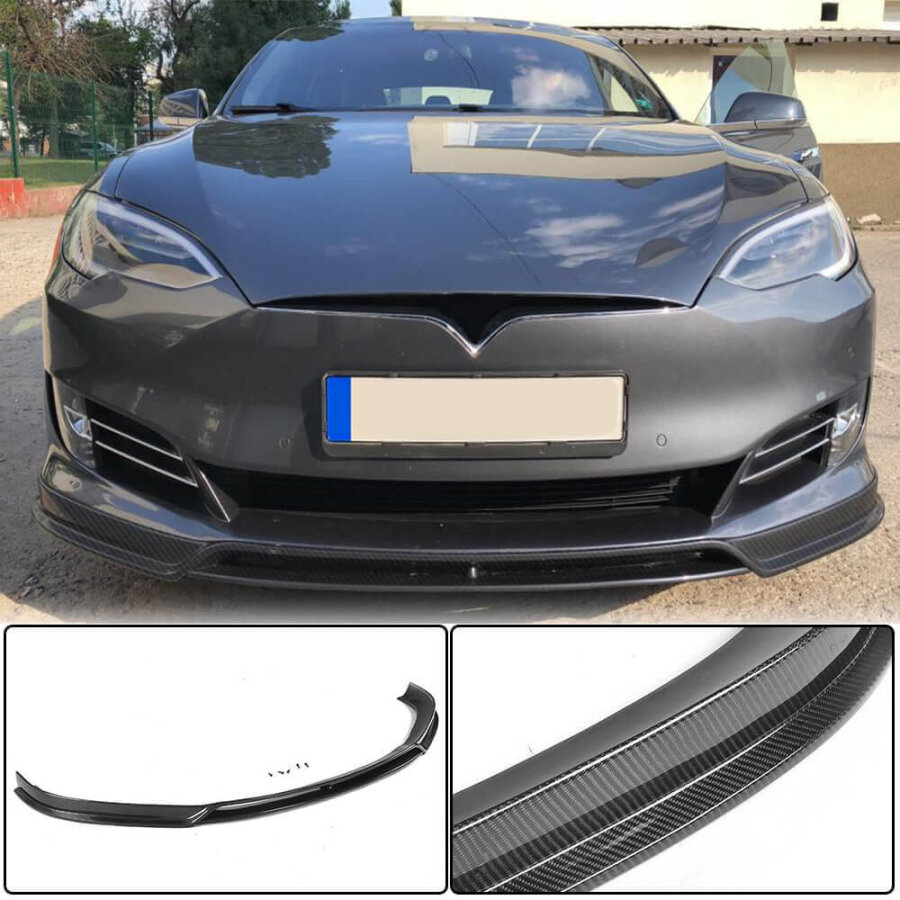 Cstar Carbon Gfk Frontlippe Lippe RZ  für Tesla...