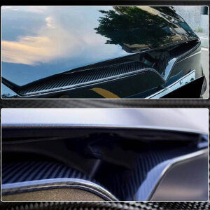 Cstar Carbon Gfk Grill Einsatz vorne RZ für Tesla Model S