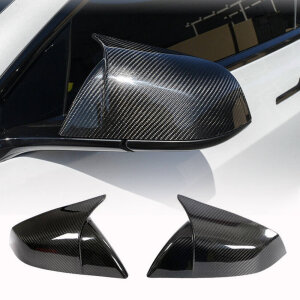 Cstar Dry Carbon Spiegelkappen Sport für Tesla Model S Plaid 21-23