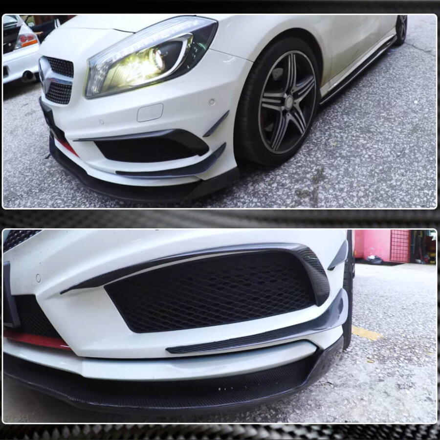Cstar Carbon Gfk Abdeckung Sport  Stoßstange vorne...