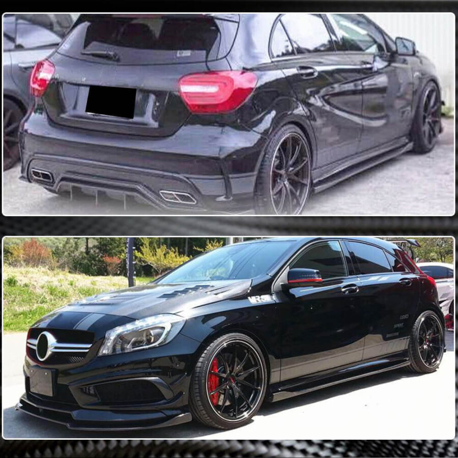 Cstar Carbon Gfk Seitenschweller für Mercedes Benz...