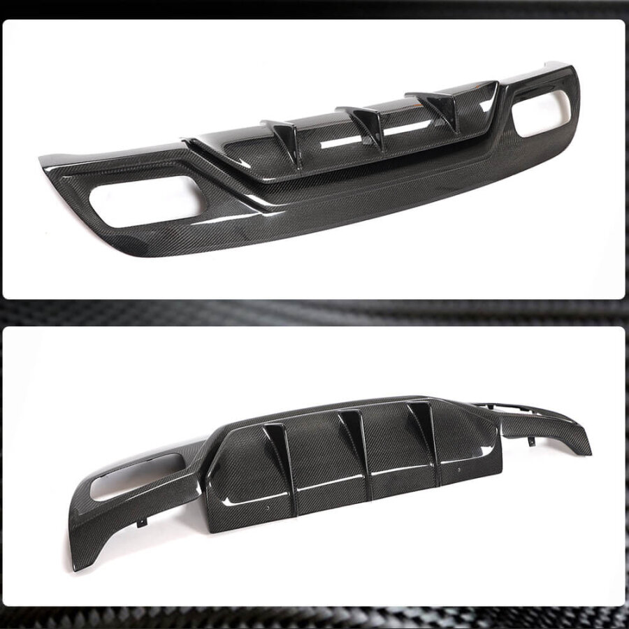 Cstar Carbon Gfk Heckdiffusor VRS für Mercedes Benz W176 A45 AMG Sport Paket 13-18