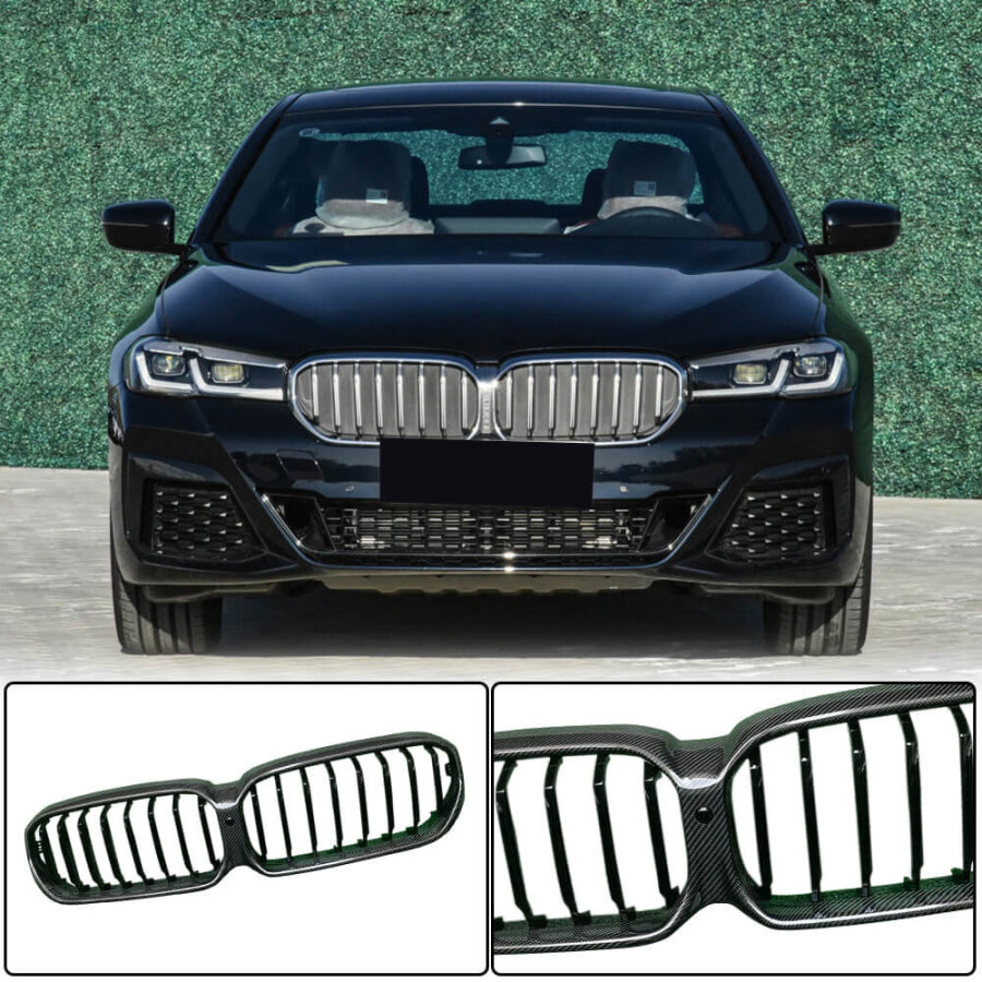 Cstar Carbon  ABS  Nieren Grill Frontziergitter Cover...