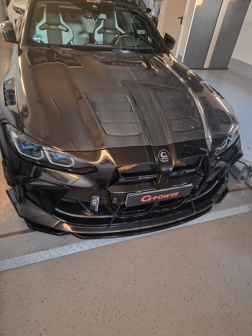 Cstar Voll Carbon Scheinwerfer Cover passend für BMW G80 G81 M3 G82 G83 M4