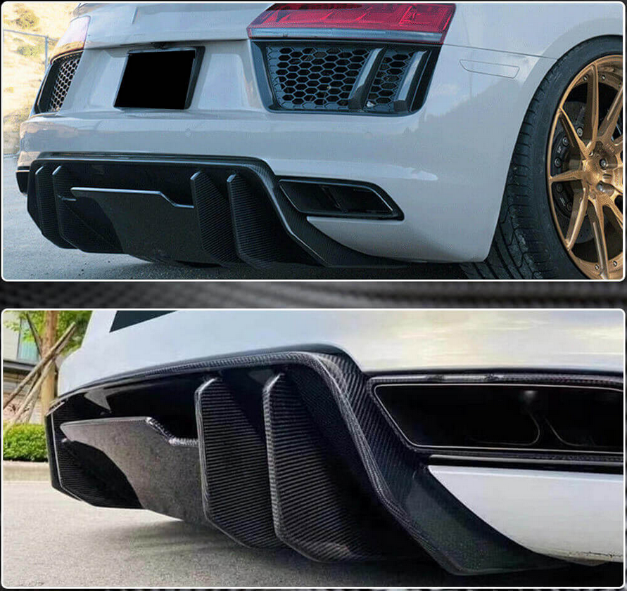 Cstar Heckdiffusor Carbon für Audi R8 V10 4S 2015-2022
