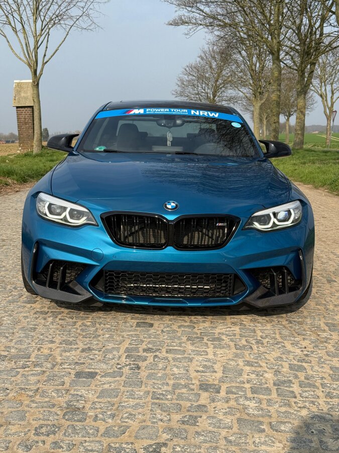 Cstar Carbon Gfk Frontsplitter Einsätze Lüftung...