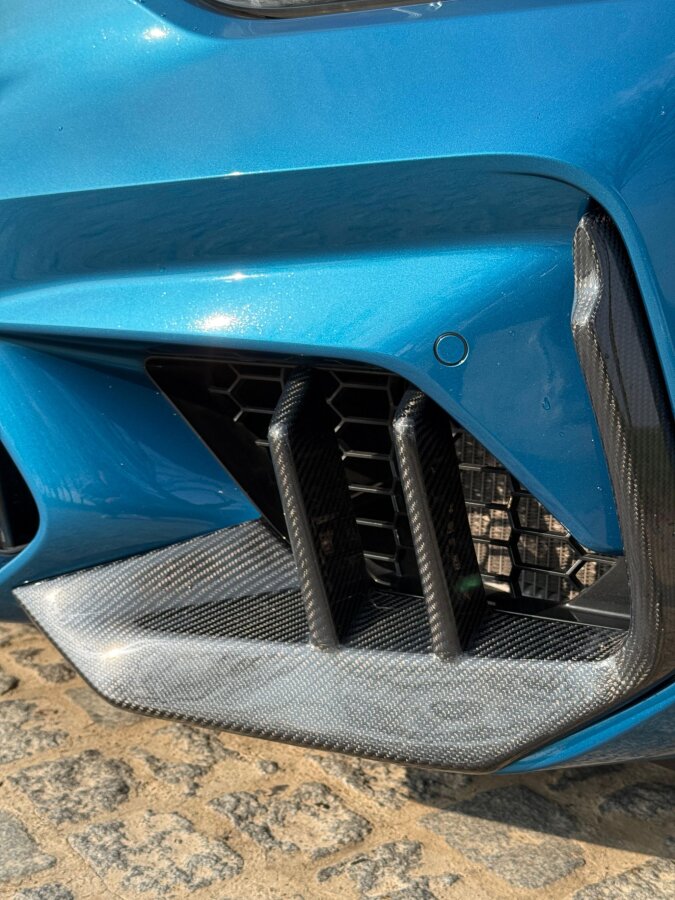 Cstar Carbon Gfk Frontsplitter Einsätze Lüftung...