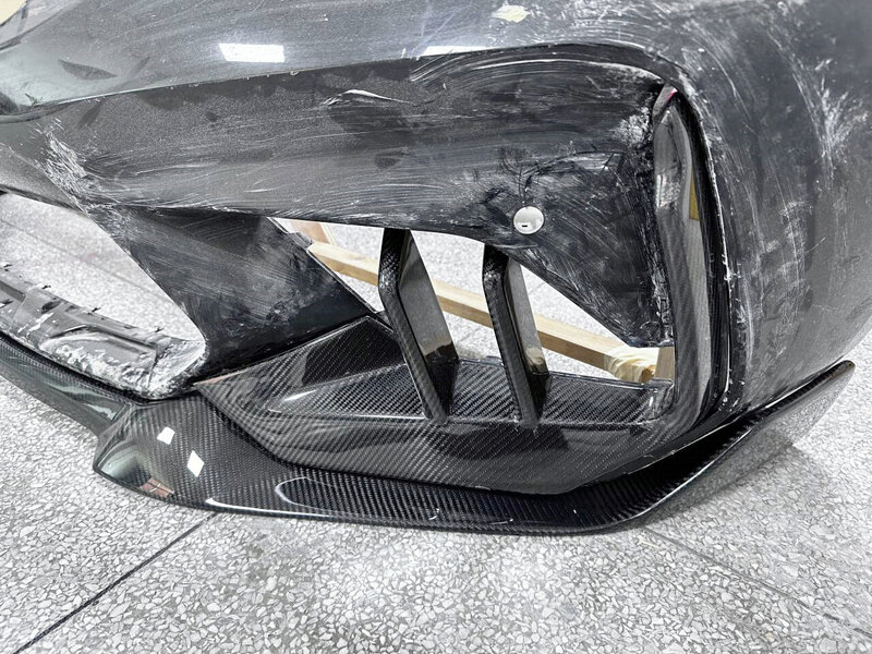 Cstar Carbon Gfk Frontsplitter Einsätze Lüftung passend für BMW M2 F87 Competition