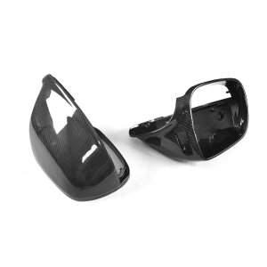 Cstar Carbon ABS Spiegelkappen für Audi Q5 8R Q7 4L SQ5 12-17 +Spurwechselassistent