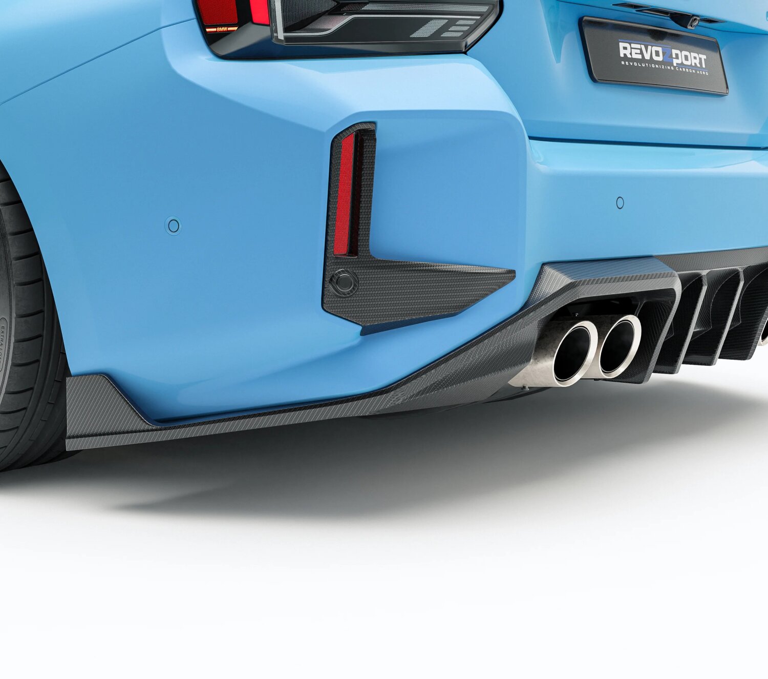 RZ Carbon Canards hinten passend für M2 G87