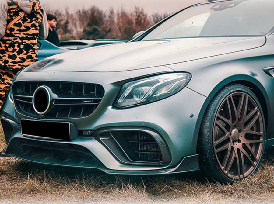 Cstar Carbon Gfk Frontlippe für Mercedes Benz W213...
