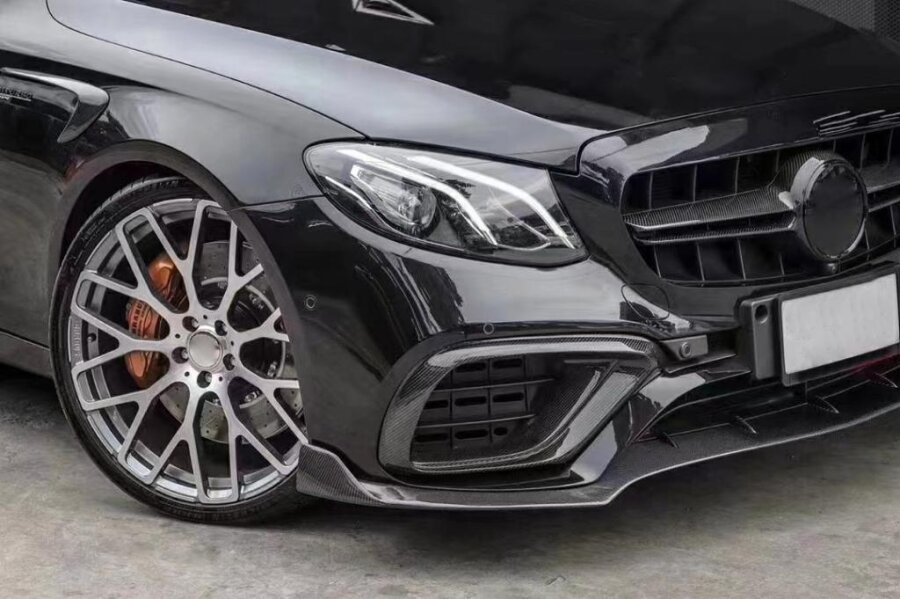 Cstar Carbon Gfk Frontlippe für Mercedes Benz W213 Limo E63s E63 AMG